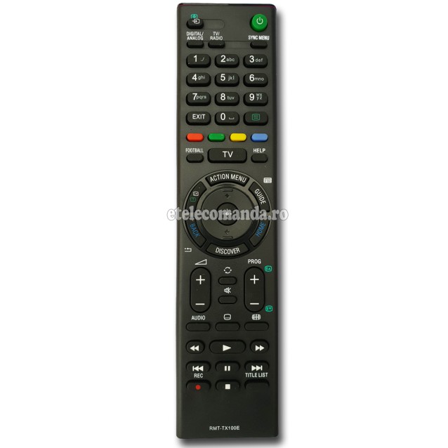 Telecomanda Sony Bravia RMT-TX100D -etelecomanda.ro